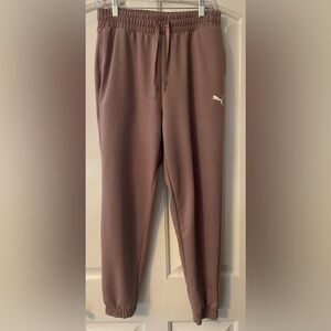 Puma fleece women’s purple joggers size medium